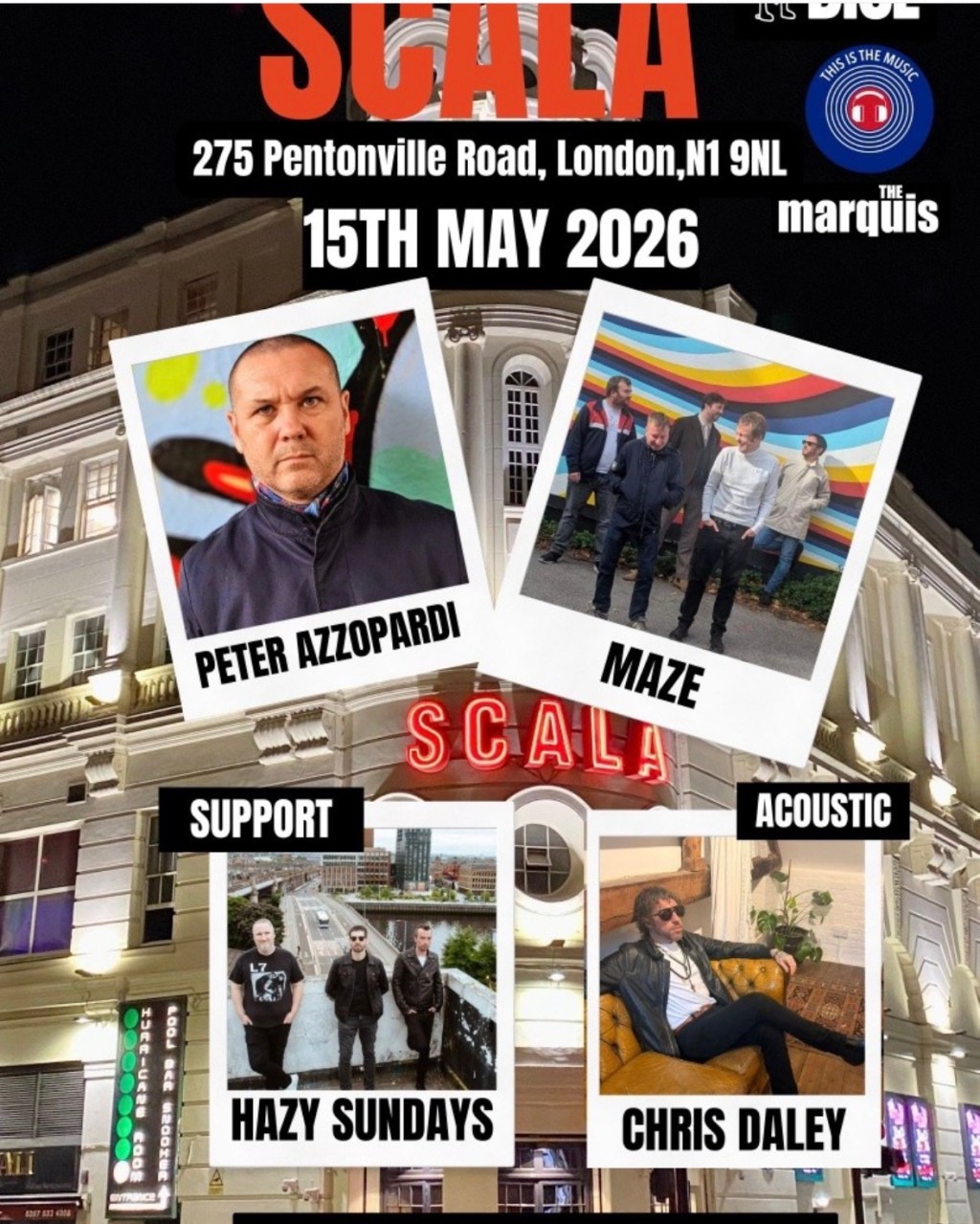 Live Review: Maze and Peter Azzopardi Bring The House Down At A Triumphant Scala Show